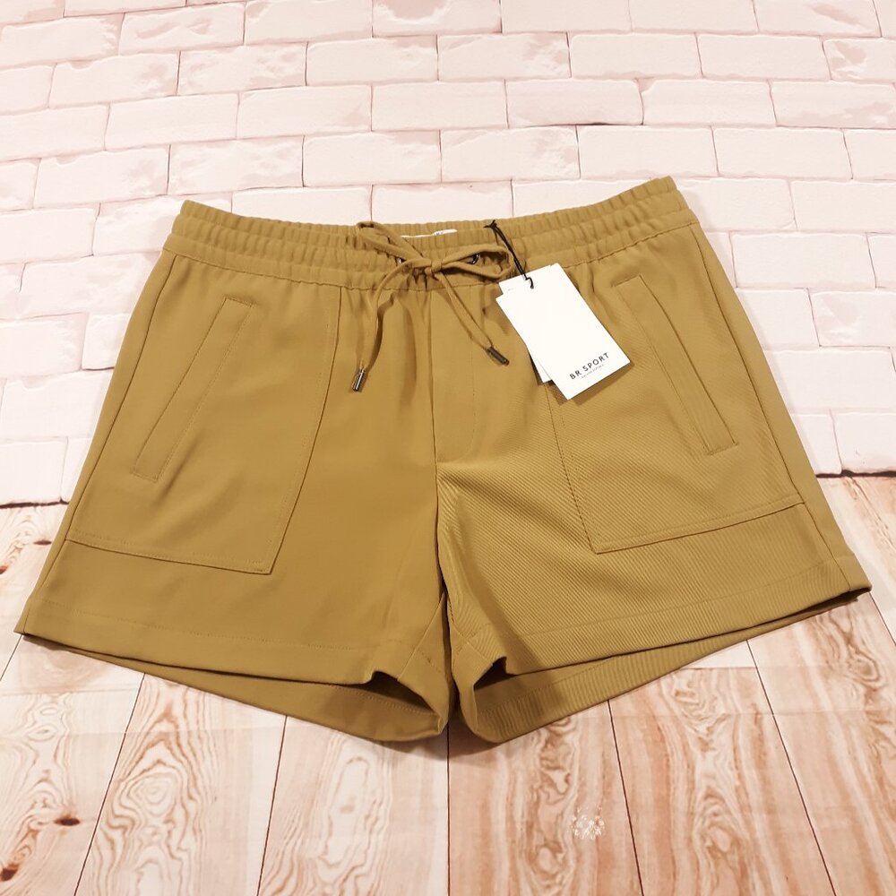 Banana Republic Shorts Womens Size Medium Sport Athletic Elastic‎ Waist NEW